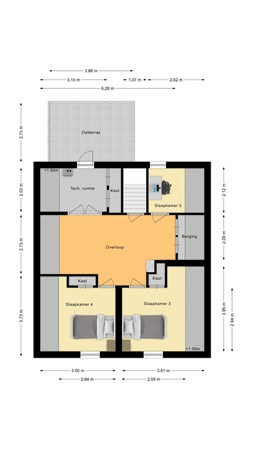 Plattegrond - Separatiepunt 14, 7681 DW Vroomshoop - Eerste verdieping.jpg